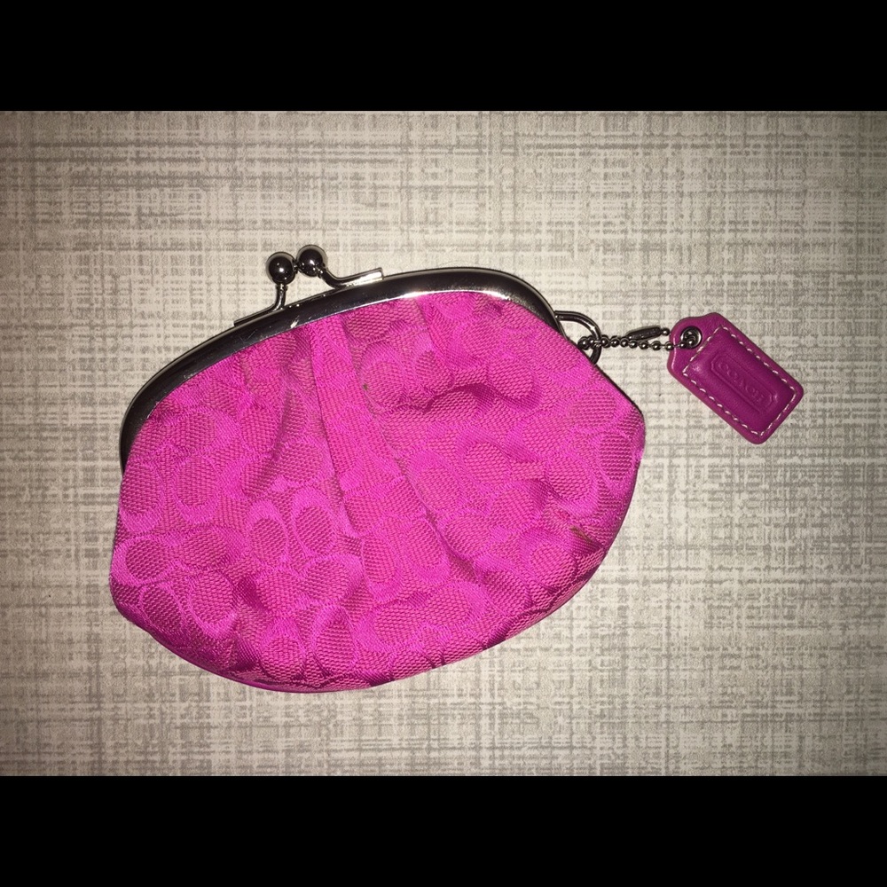 Authentic coach coin purse 👛